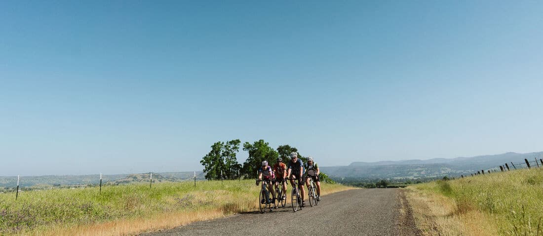 Wildflower Century Chico CA Velo Cycling Club carte de vélo